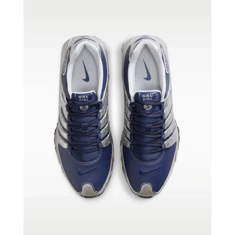 Nike Shox NZ 378341-402 Sneakers Men's US 9 Midnight Navy Running Shoes LIQ1559